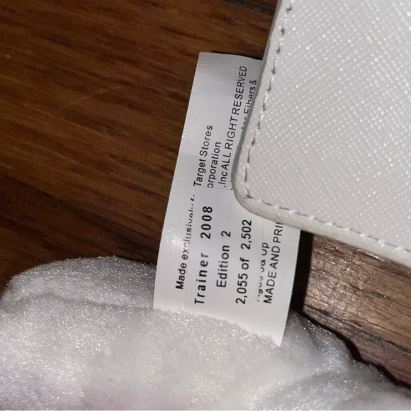 Target Bullseye Plush Dog Collectible TRAINER TELL SHOW DO REVIEW Medal 6" 2008 - Picture 7 of 7